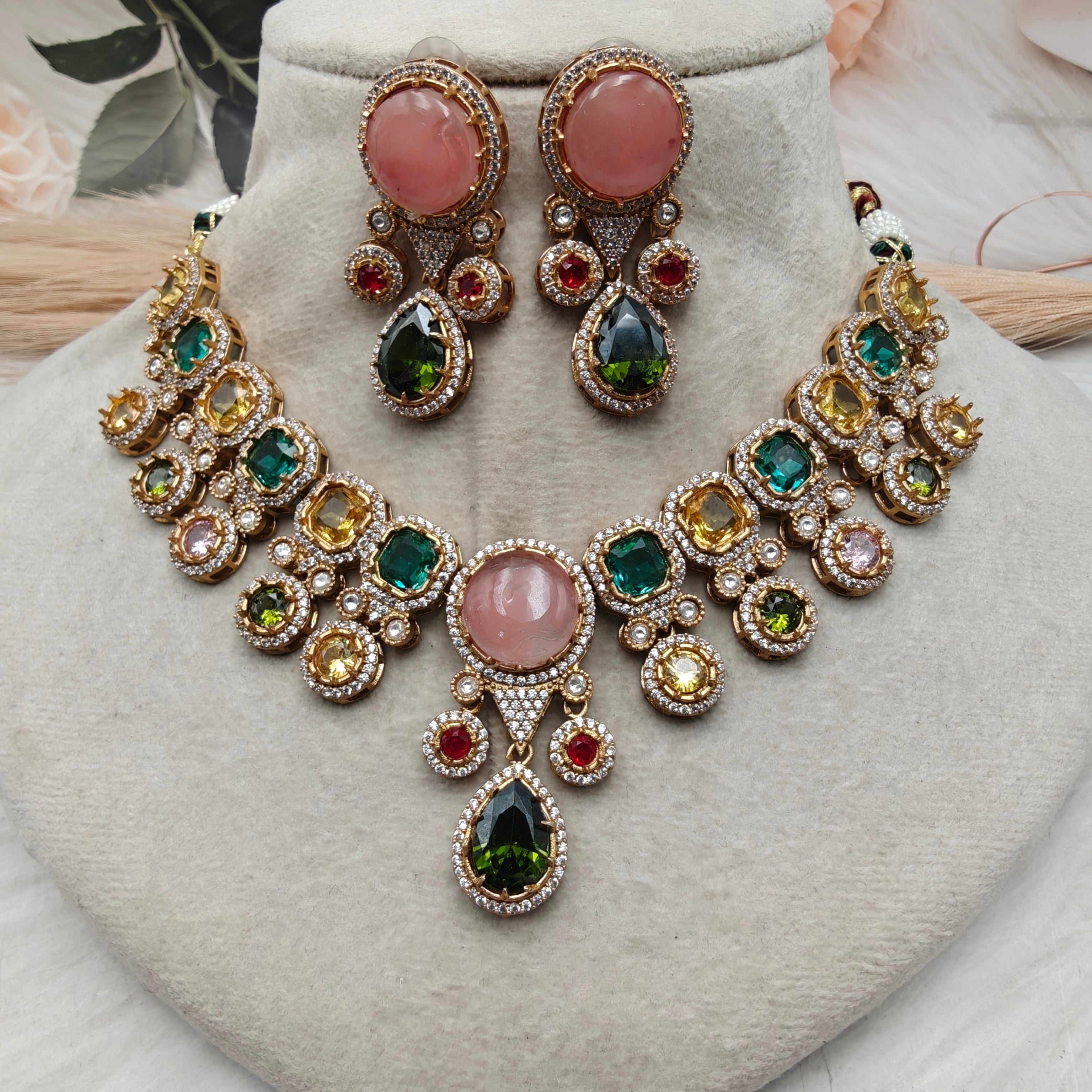 Sadaaf Sabyasachi Inspired Necklace Set