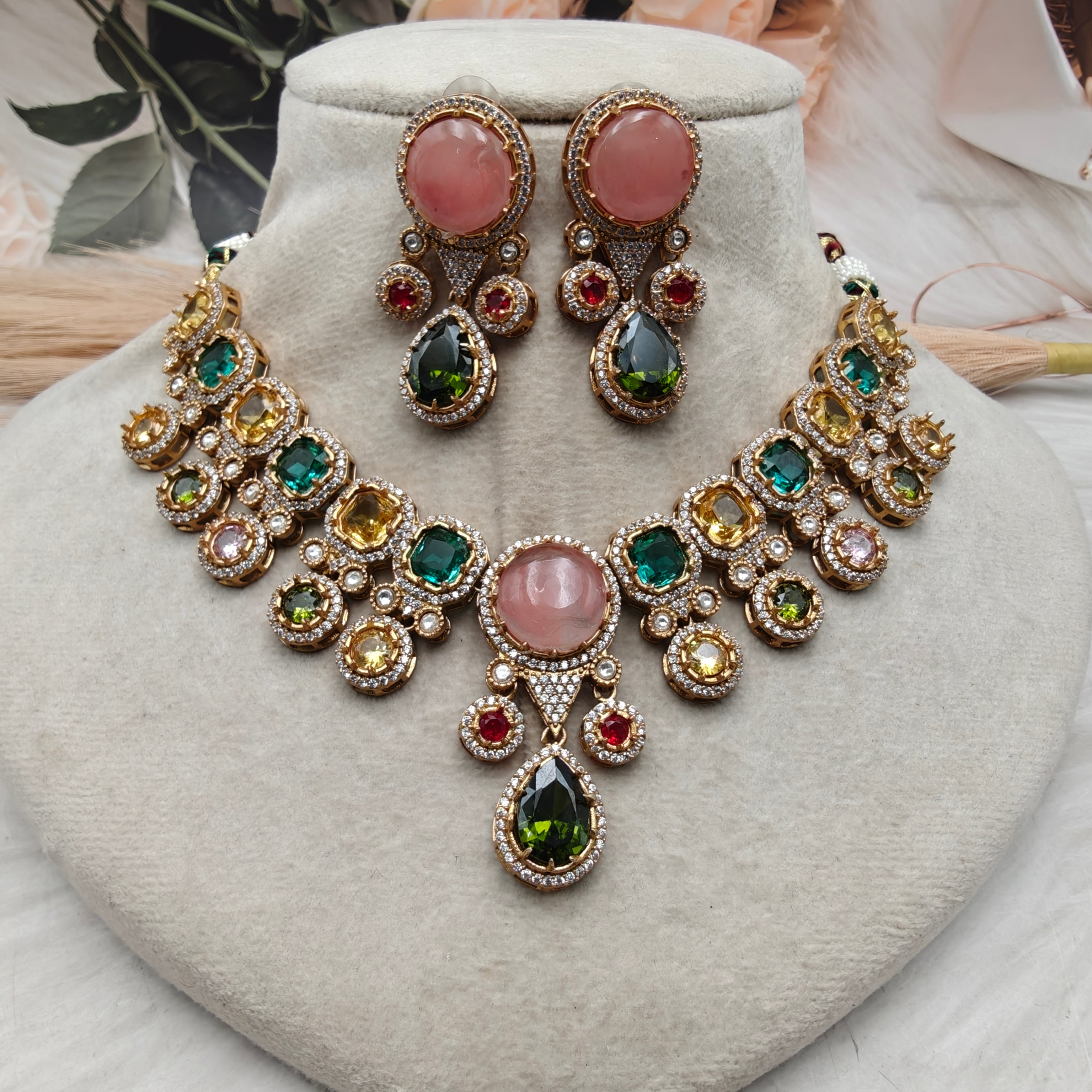 Sadaaf Sabyasachi Inspired Necklace Set