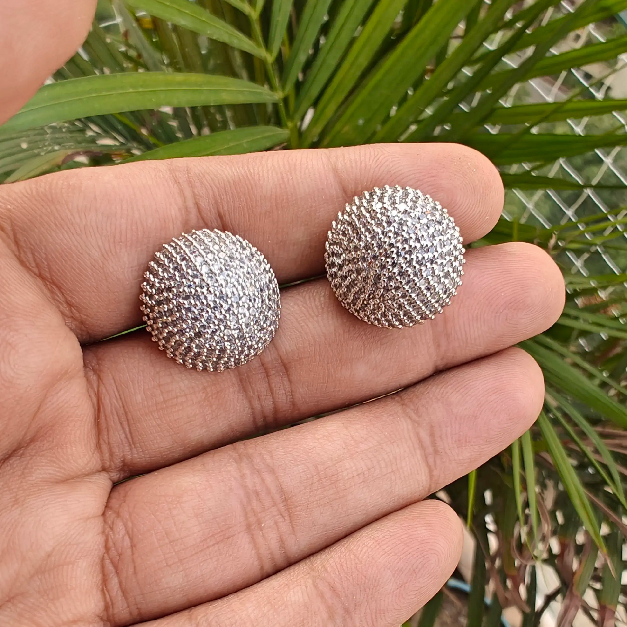 Jessica Nano AD Studs- Silver