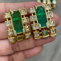 Olivia Doublet Studs Earrings - Mint