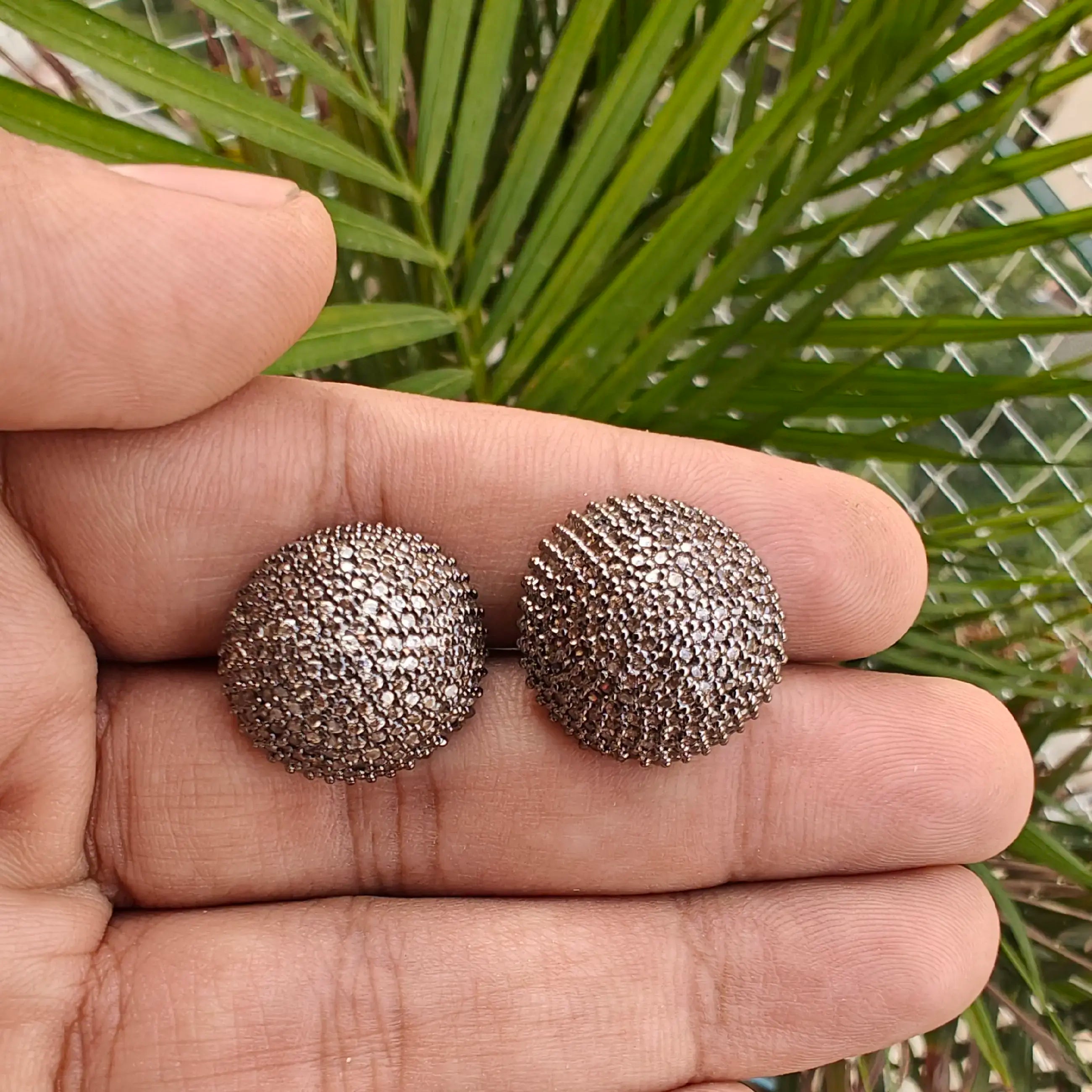 Jessica Nano AD Studs- Peach