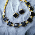 Ridhi Necklace Set- Black