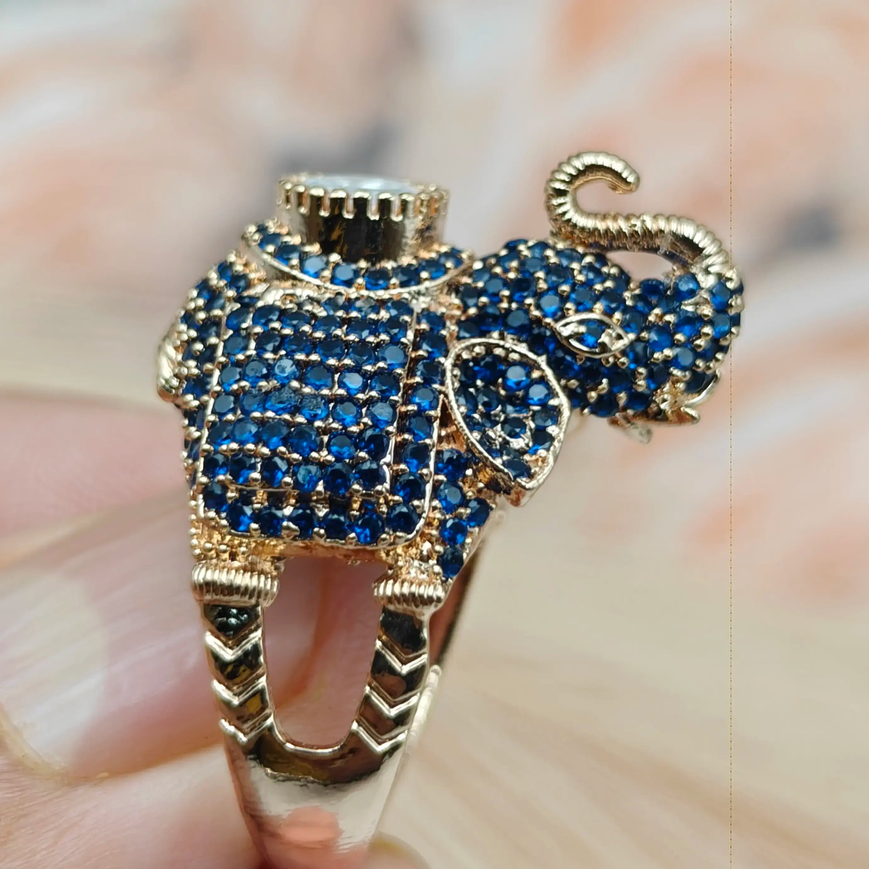 Elephant Ring- Blue